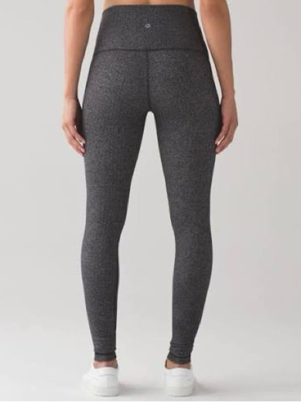 Lululemon Herringbone High-Rise Wunder Under Tights.